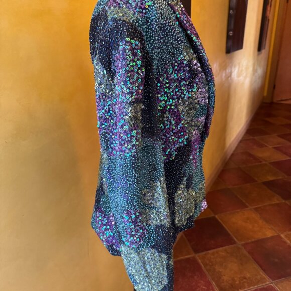 NWT! Coterie France Sequin Blazer Jacket – Size Small - Picture 3 of 10